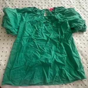 Lilly Pulitzer Green Blouse